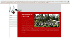 Desktop Screenshot of pfarrei-lana.org